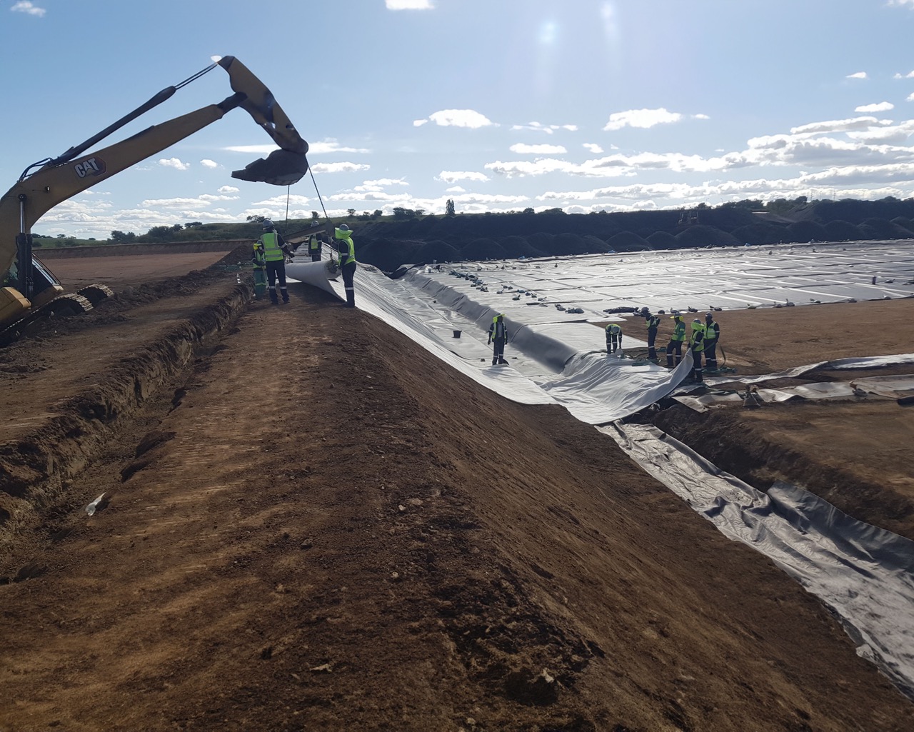 PROLining geosynthetics installation of liner